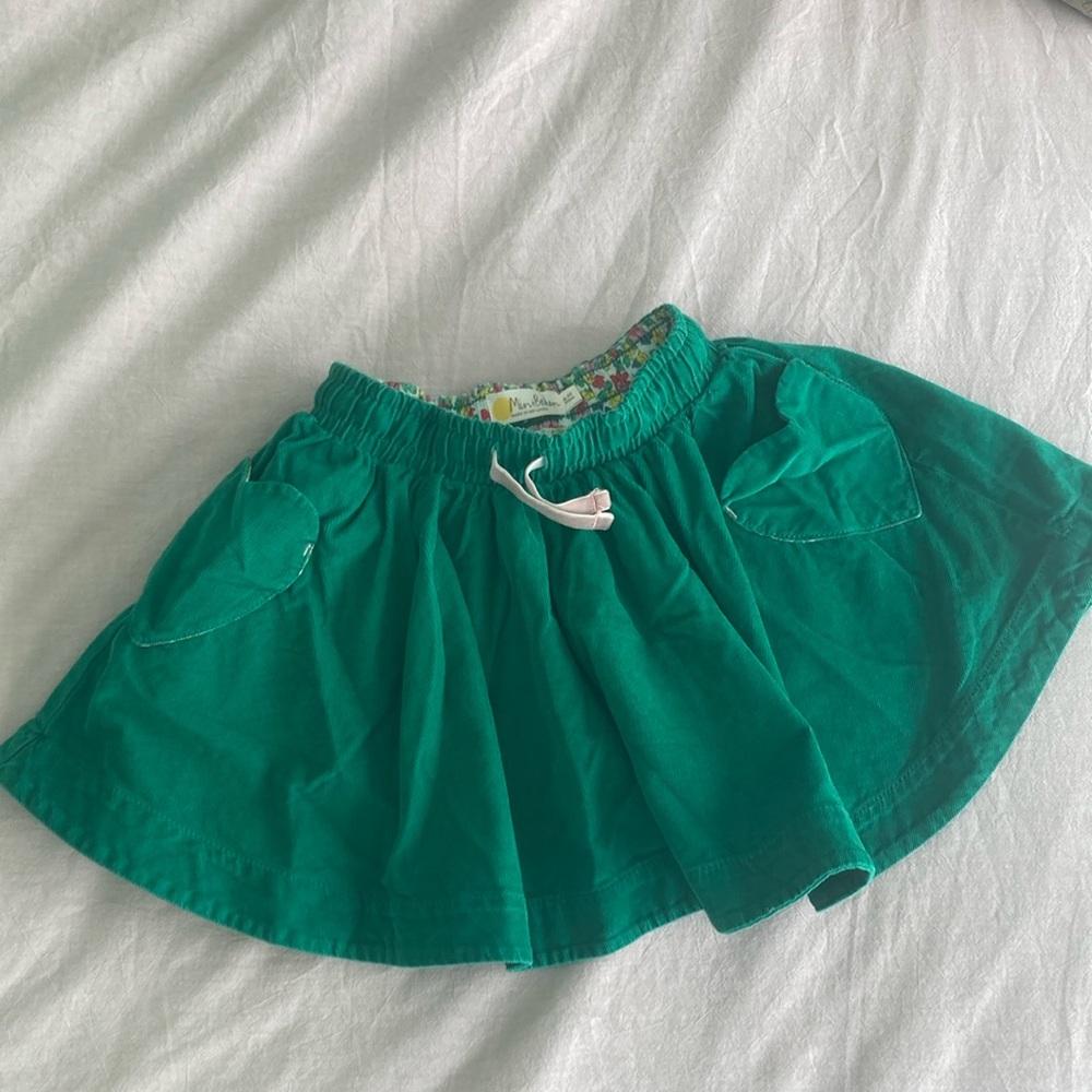 Green Kids Skirt
